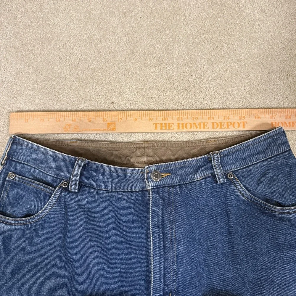 VTG Duluth Trading Co Jeans Men 36x31‎ Blue Ballroom Pants Stonewash Workwear